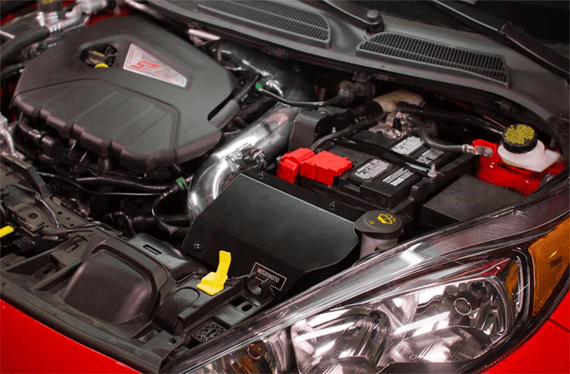 Mishimoto - Performance Air Intake - 14-15 Ford Fiesta ST misMMAI-FIST-14WRD Red on Bleeding Tarmac 
