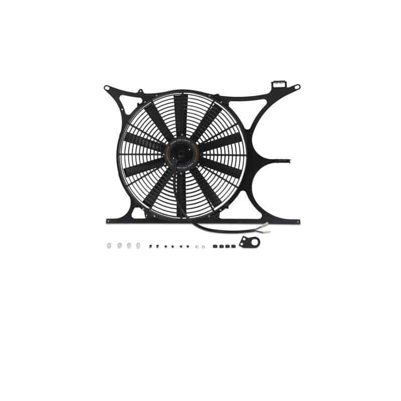 Mishimoto - Performance Fan Shroud Kit - 92-99 BMW E36 misMMFS-E36-92K Electric Fan Controller (NPT & Probe incl.) on Bleeding Tarmac 