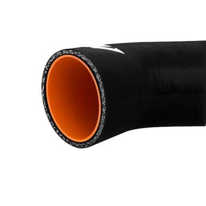 Mishimoto - Silicone 76MM Airbox Hose - 02-07 Subaru Impreza WRX/STI misMMHOSE-WRX-AM7RD Red on Bleeding Tarmac 