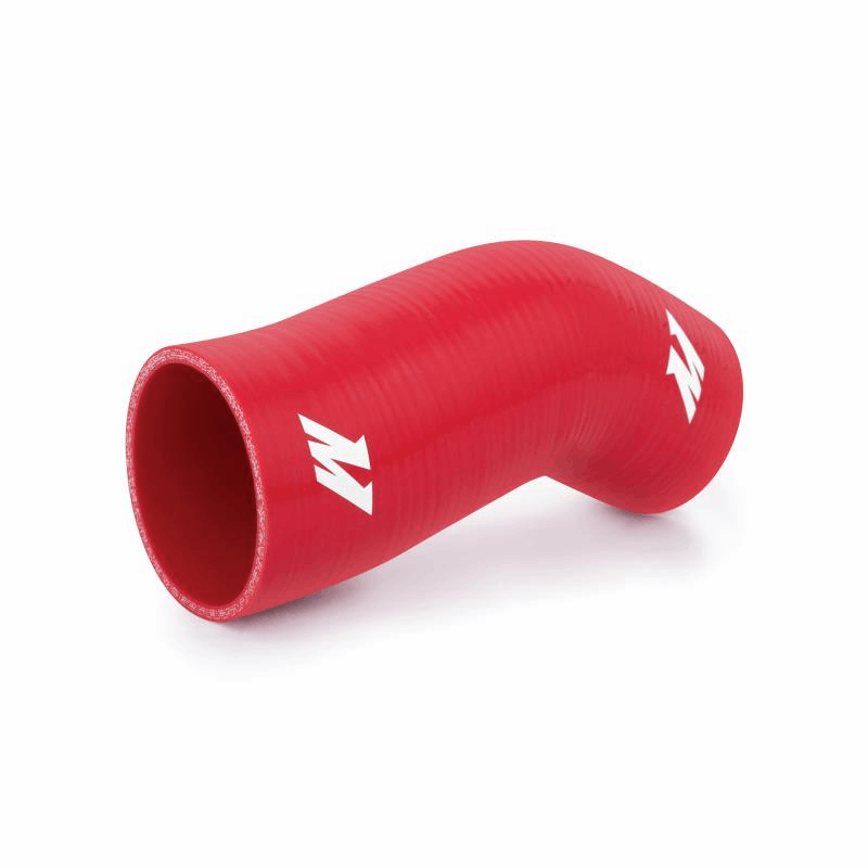 Mishimoto - Silicone 76MM Airbox Hose - 02-07 Subaru Impreza WRX/STI misMMHOSE-WRX-AM7RD Red on Bleeding Tarmac 