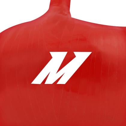 Mishimoto - Silicone Induction Hose - 02-07 Subaru WRX & 04-14 STI misMMHOSE-SUB-IHRD Red on Bleeding Tarmac 