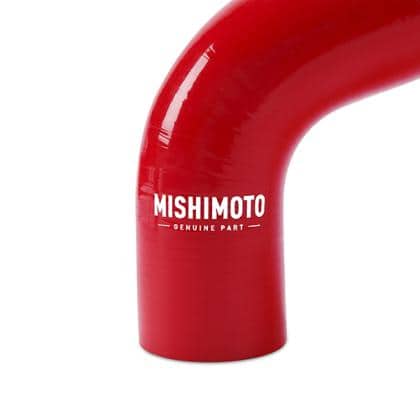 Mishimoto - Silicone Radiator Hose Kit - 02-07 Subaru WRX/STI misMMHOSE-WRX-01RD Red on Bleeding Tarmac 