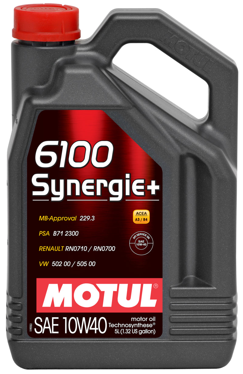 Motul - 6100 Synergie+ 10W-40 Engine Oil on Bleeding Tarmac