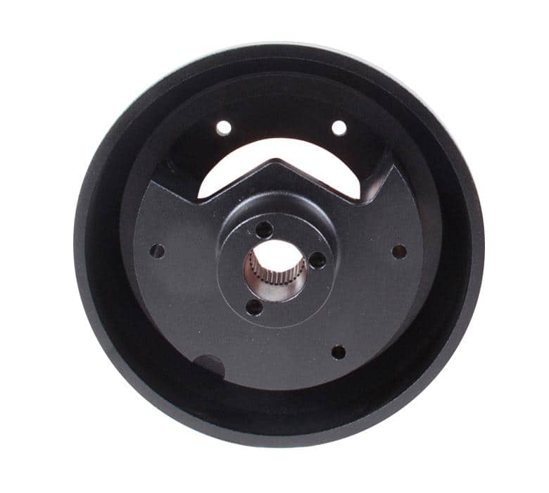 NRG Innovations - Short Hub Adapter - Nissan 350Z & 370Z SRK-141H Black on Bleeding Tarmac 