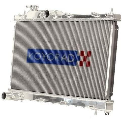 Koyo RH020539N Aluminum Racing Radiator - Nissan 240SX S13 S14 on Bleeding Tarmac