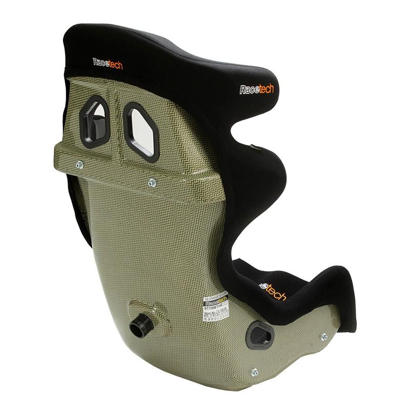 Racetech - RT9119HR Racing Seat - Wide & Wide and Tall RT9119WTHR/RTB1009M/RTB3115B/RTB2005C44 Wide and Tall (+$260.00) + Alloy Side Mounts (+$140.00) / Adjustable Alloy Back Mount (+$109.00) / 44mm (+$140.00) on Bleeding Tarmac 