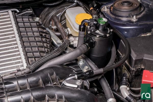 Radium Engineering - Air Oil Separator (AOS-R) Kit - 15+ Subaru WRX rad20-0258-00 Default Title on Bleeding Tarmac 