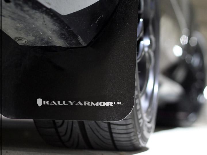 Rally Armor Mud Flaps - Subaru Impreza 02-07 ralMF1-UR-RD/WH Red / White on Bleeding Tarmac 