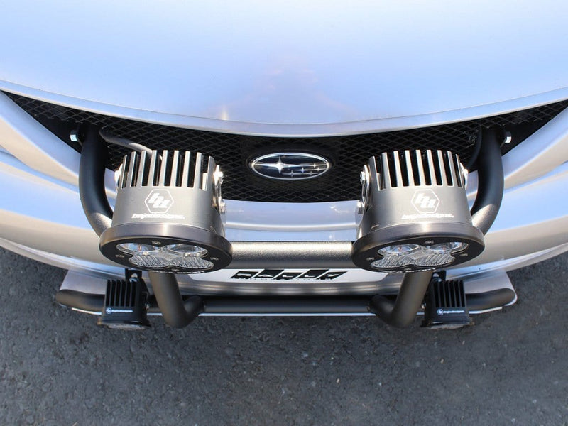 Rally Innovations - Ultimate Light Bar - Subaru Impreza WRX 2008-2010 & Impreza 2.5i/OBS 2008-2011 SU-GRA-ULB-01 Textured Black / No Lights / -- on Bleeding Tarmac 