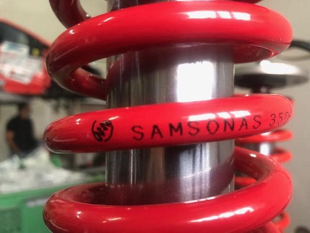 Samsonas Motorsport - Suspension - BMW E87 / E90 / E92  FULL Spec on Bleeding Tarmac 