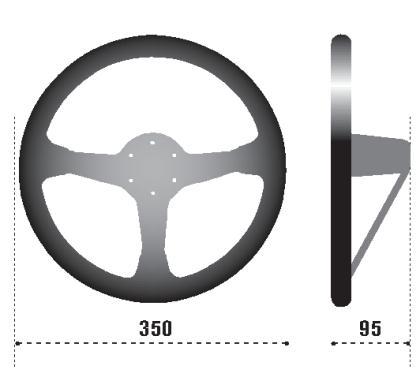 Sparco - Steering Wheel - 350mm - Black Suede 015R325CSN Default Title on Bleeding Tarmac 