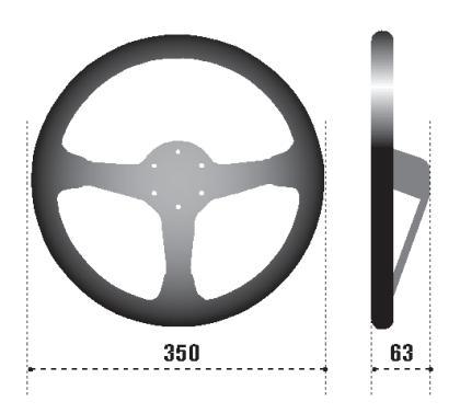 Sparco - Steering Wheel - 350mm - Leather 015R345MLN Default Title on Bleeding Tarmac 