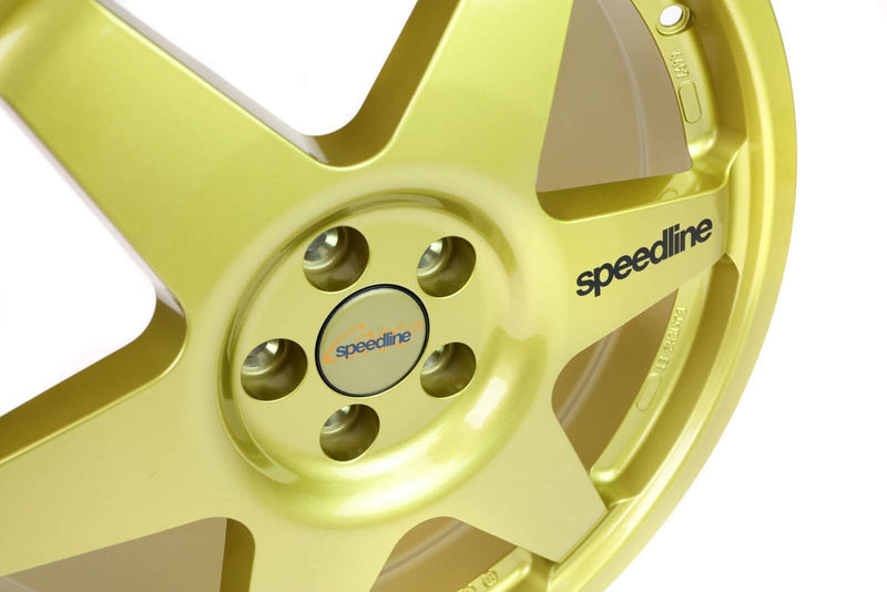Speedline Corse Rally Wheels - 2013C Subaru Widebody Fitment - 8x18, 5x100, ET11.6 - GOLD  Default Title on Bleeding Tarmac 