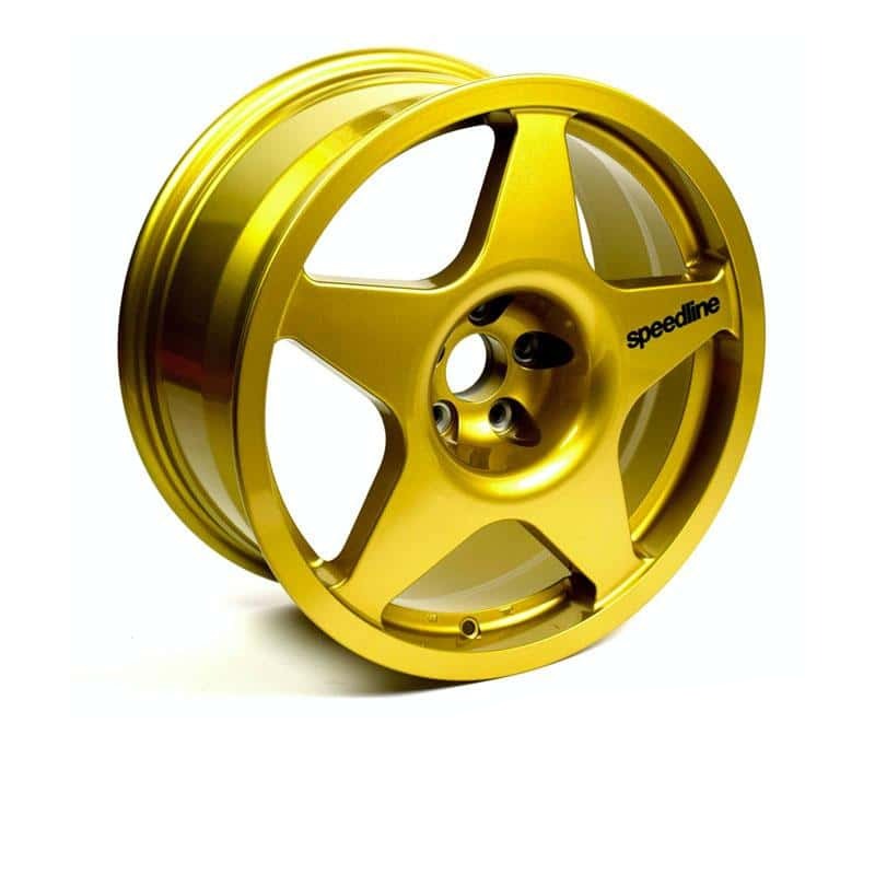 Speedline Corse Rally Wheels - 2110 Challenge Subaru Fitment - 8x17, 5x100, ET48 - GOLD  Default Title on Bleeding Tarmac 
