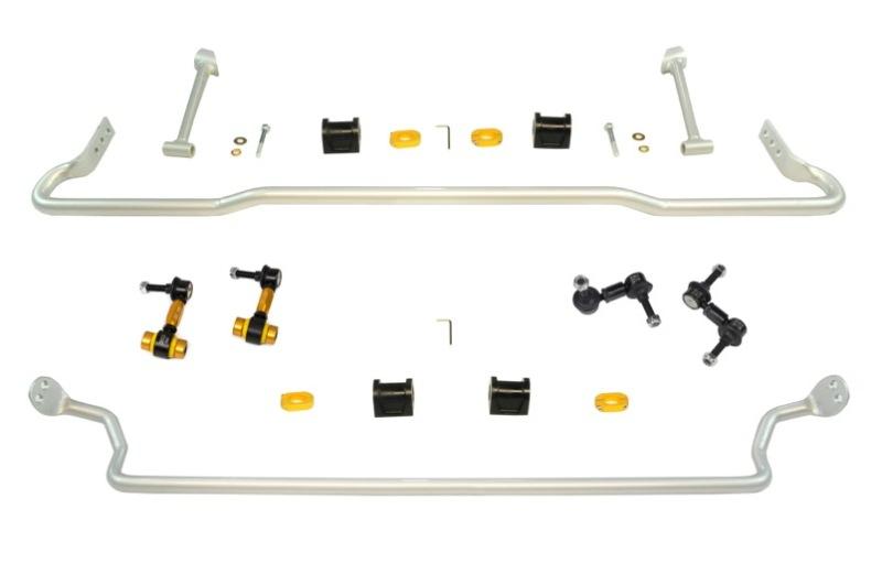 Whiteline - Front And Rear Sway Bar Kit 22mm adjustable - 08-14 Subaru WRX WLBSK011 Default Title on Bleeding Tarmac 