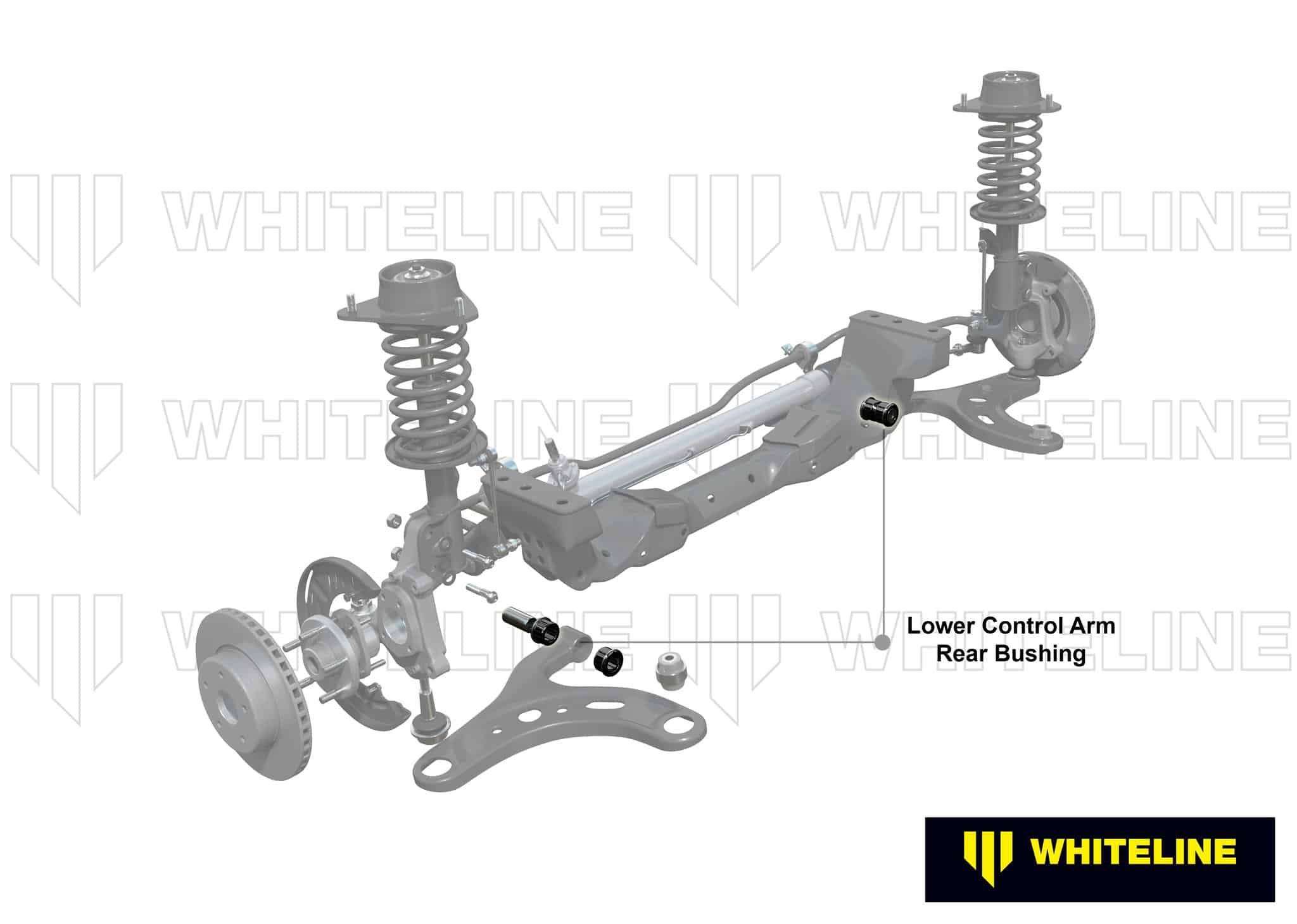 Whiteline - Front Control Arm Lower Inner Rear Bushing - 13-21 Subaru BRZ / FRS / 86 WLW0509 Default Title on Bleeding Tarmac 