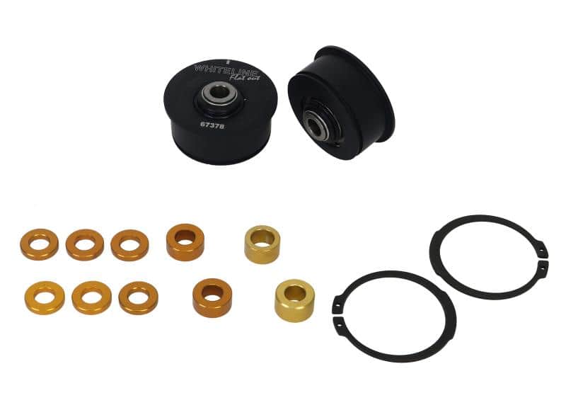 Whiteline - Front Control Arm Lower Inner Rear Bushing Front Race anti-dive caster kit- 08-20 Subaru WRX / STi WLKCA425M Default Title on Bleeding Tarmac 