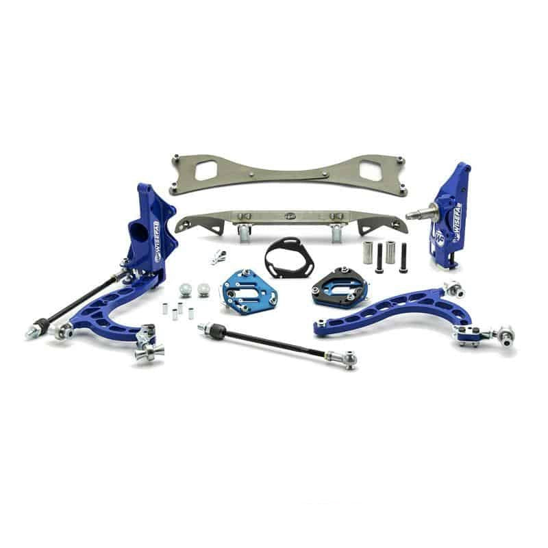 Wisefab - Nissan S-Chassis Lock kit 2.0 for S13 Hubs with rack relocation kit WF130 INS Default Title on Bleeding Tarmac 