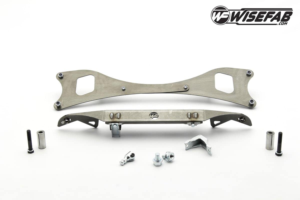 Wisefab - Nissan S-Chassis Lock kit 2.0 for S13 Hubs with rack relocation kit WF130 INS Default Title on Bleeding Tarmac 