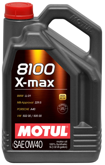 Motul - 8100 X-MAX 0W40 Synthetic Engine Oil