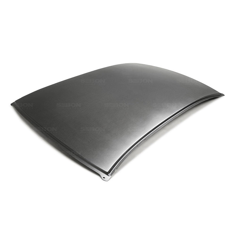 SEIBON CR15SBIMP-DRY Dry Carbon Roof Replacement- 2015-2021 Subaru WRX / STi on Bleeding Tarmac