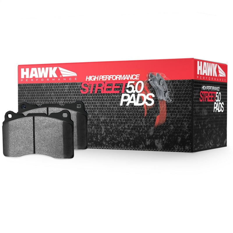 Hawk HB430B.547 - HPS 5.0 Rear Street Brake Pads - 00-07 Ford Focus on Bleeding Tarmac