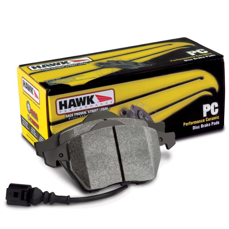 Hawk HB135Z.760 - Performance Ceramic Street Front Brake Pads - 95-02 BMW M3 on Bleeding Tarmac