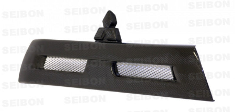 SEIBON - Carbon Fiber Front Grille - 2008-2015 Mitsubishi Lancer EVO X