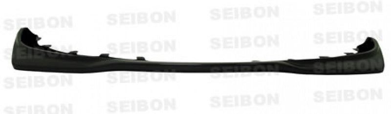 SEIBON FL0305MITEVO8-VR VR-Style Carbon Fiber Front Lips - 2003-2005 Mitsubishi Lancer EVO VIII on Bleeding Tarmac