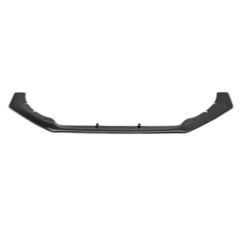 SEIBON FL16FDFO-SA SA-Style Carbon Fiber Front Lip - 2016-2018 Ford Focus RS on Bleeding Tarmac