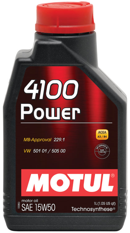 Motul - 4100 POWER 15W-50 Engine Oil
