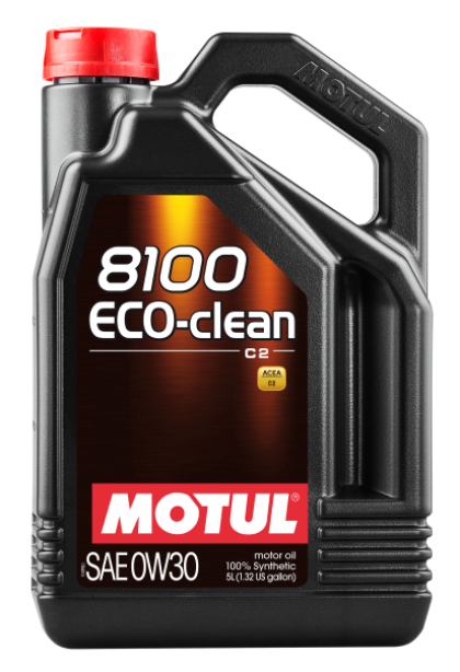 Motul - 8100 ECO-CLEAN 0W-30 Synthetic Engine Oil on Bleeding Tarmac