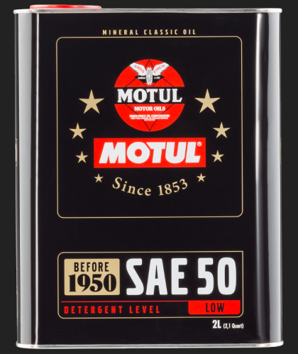Motul - Classic SAE 50 Engine Oil on Bleeding Tarmac