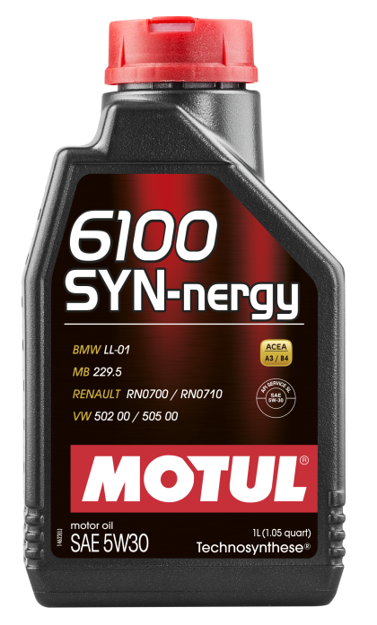Motul - 6100 SYN-NERGY 5W-30 Engine Oil on Bleeding Tarmac