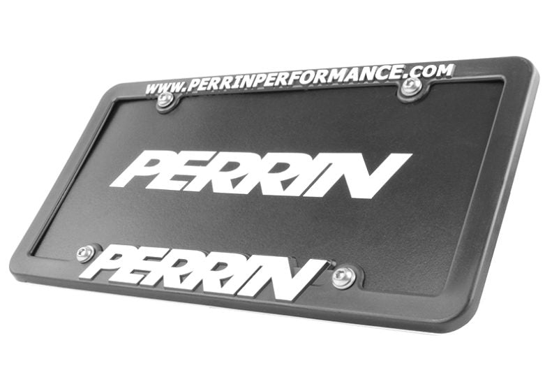 Perrin Performance PSP-BDY-202F License Plate Relocation Kit - 15-17 Subaru WRX & STi w/FMIC on Bleeding Tarmac