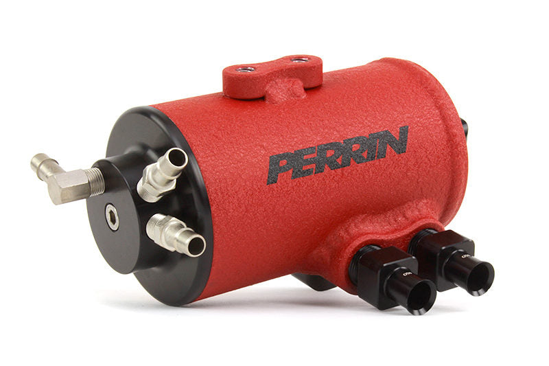 Perrin Performance PSP-ENG-605 Air Oil Separator - 02-07 Subaru WRX & STI on Bleeding Tarmac