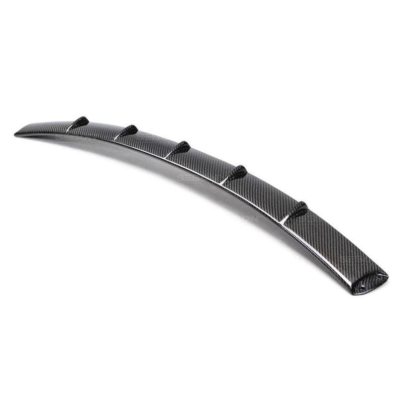 SEIBON RRS0607SBIMP-TV TV-Style Carbon Fiber Rear Roof Spoiler - 2006-2007 Subaru WRX STi on Bleeding Tarmac