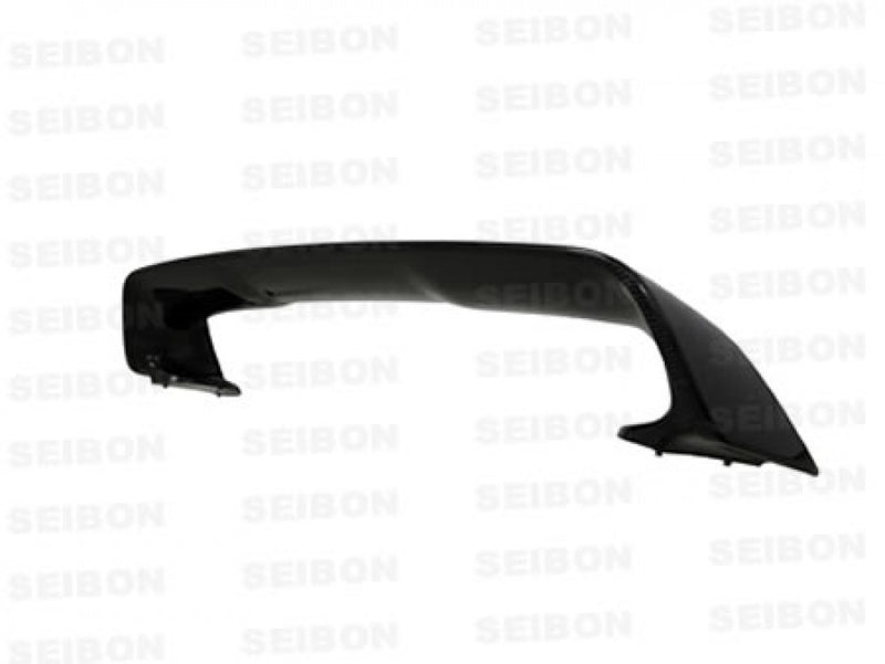 SEIBON RS0809MITEVOX OEM-Style Carbon Fiber Rear Spoiler - 2008-2015 Mitsubishi Lancer EVO X on Bleeding Tarmac