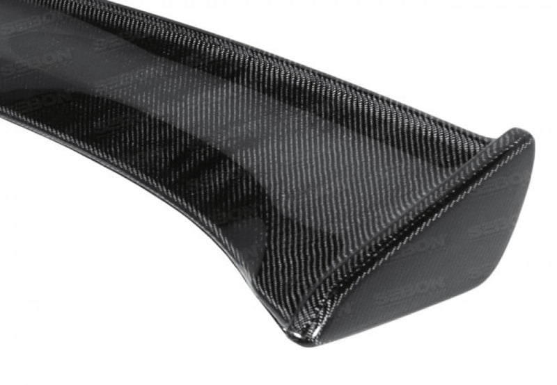 SEIBON RS0910NS370-NS NS-Style Carbon Fiber Rear Spoiler - 2009-2020 Nissan 370Z on Bleeding Tarmac