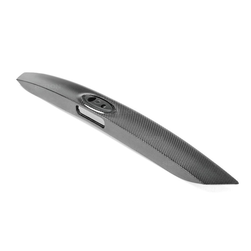 SEIBON TG1213FDFO Carbon Fiber Tail Garnish - 2012-2014 Ford Focus Hatchback on Bleeding Tarmac