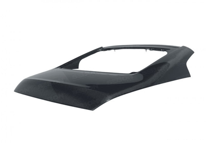 SEIBON TL0205NS350HB OEM-Style Carbon Fiber Trunk Lid - 2002-2008 Nissan 350Z on Bleeding Tarmac