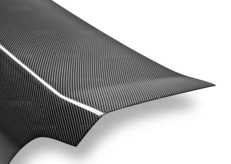 SEIBON TL0205SBIMP OEM-Style Carbon Fiber Trunk - 2002-2005 Subaru Impreza / WRX / STi Sedan on Bleeding Tarmac